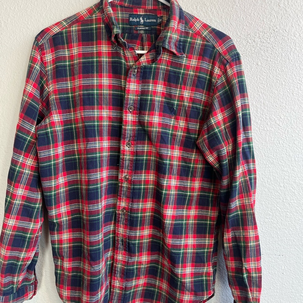 Ralph Lauren Men's Multicolor Plaid Shirt